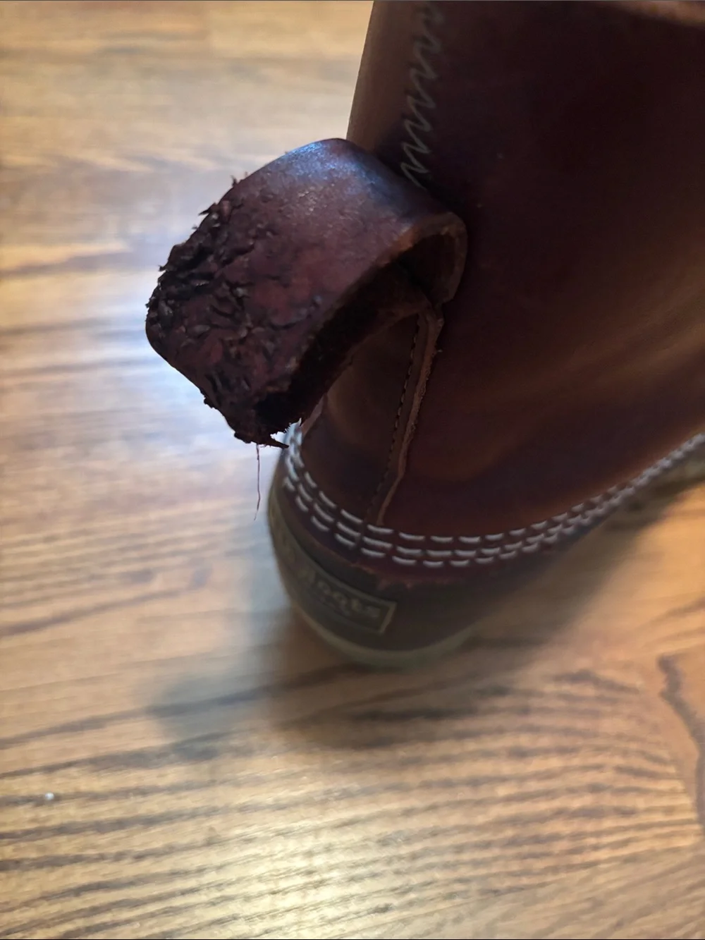 L.L. Bean Two-Tone Brown and Black Men’s Rain & Snow Boots 8